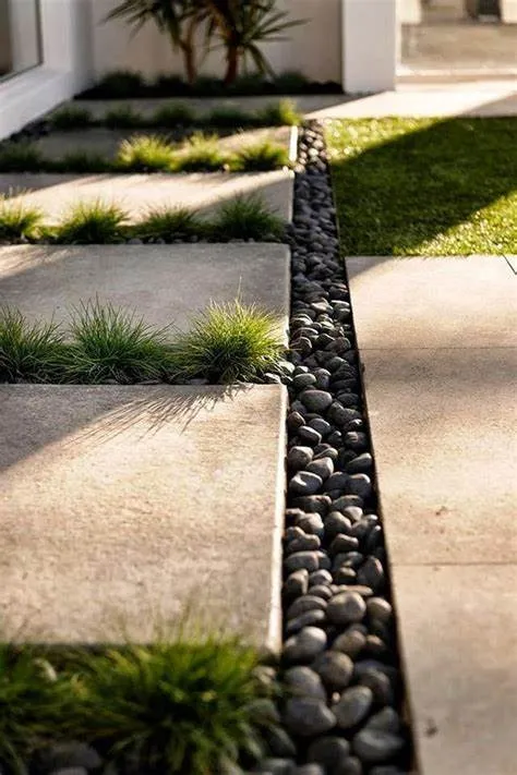 Black Pebble Stones For Garden factory